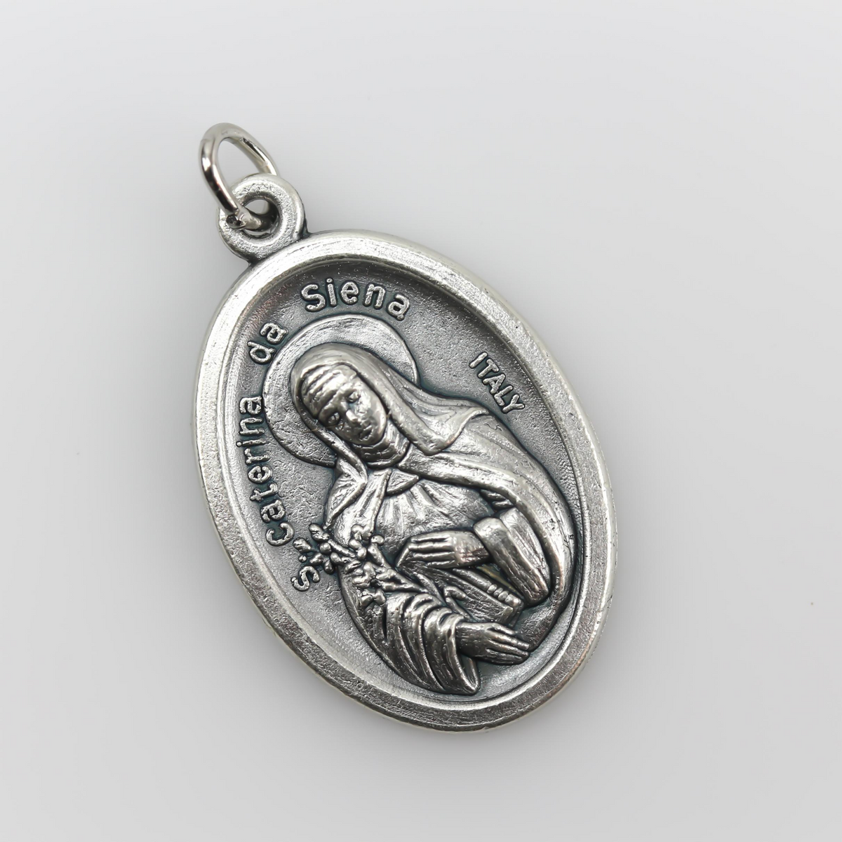 Saint Catherine of Siena Medal - Patron of Nurses, Miscarriages and Sexual Temptation