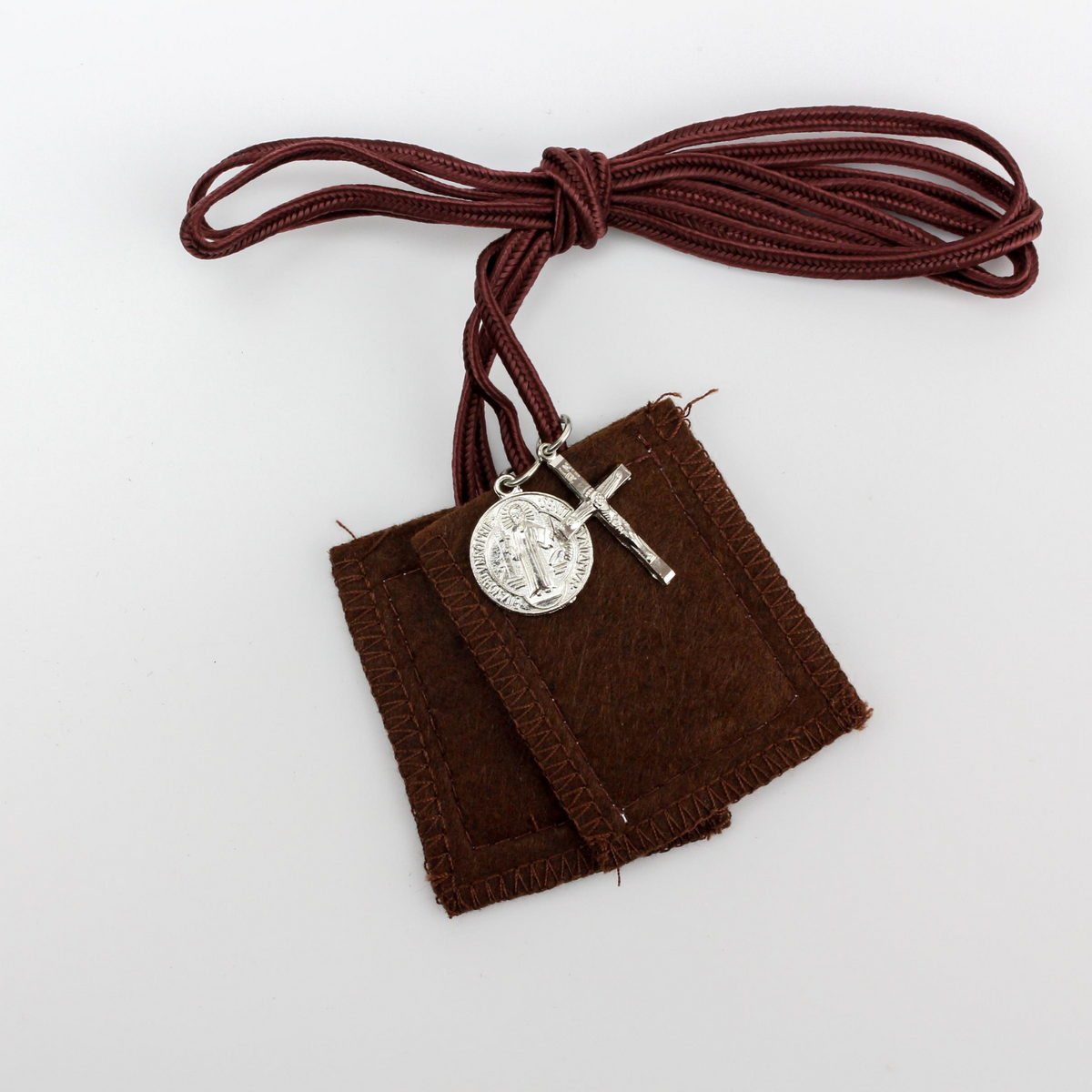 Our Lady of Guadalupe Scapular with St. Benedict Medal