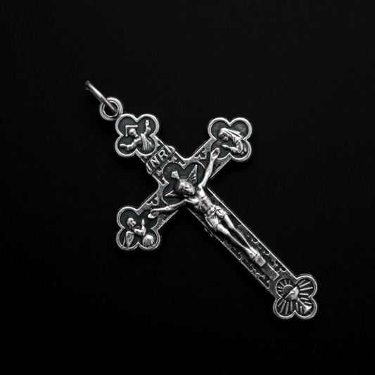 Holy Eucharist crucifix cross, 1-7/8" long