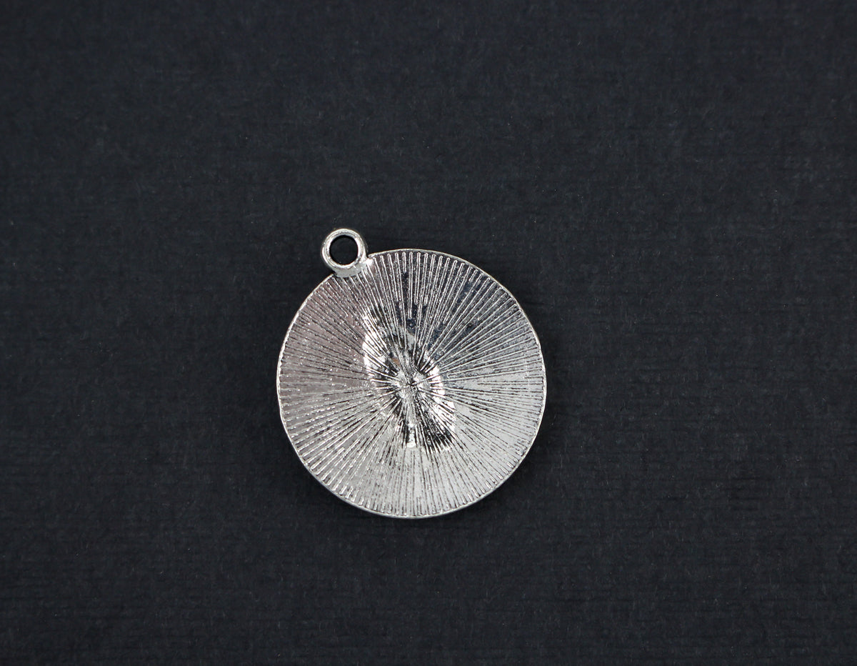 Our Lady of Guadalupe Round Devotional Pendant - 5pcs