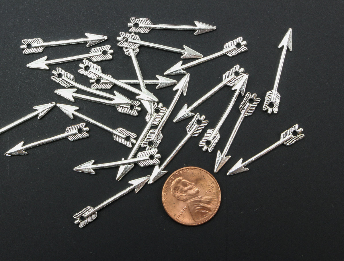 Arrow Charms - Symbol of Direction - Set Your Intention 25pcs