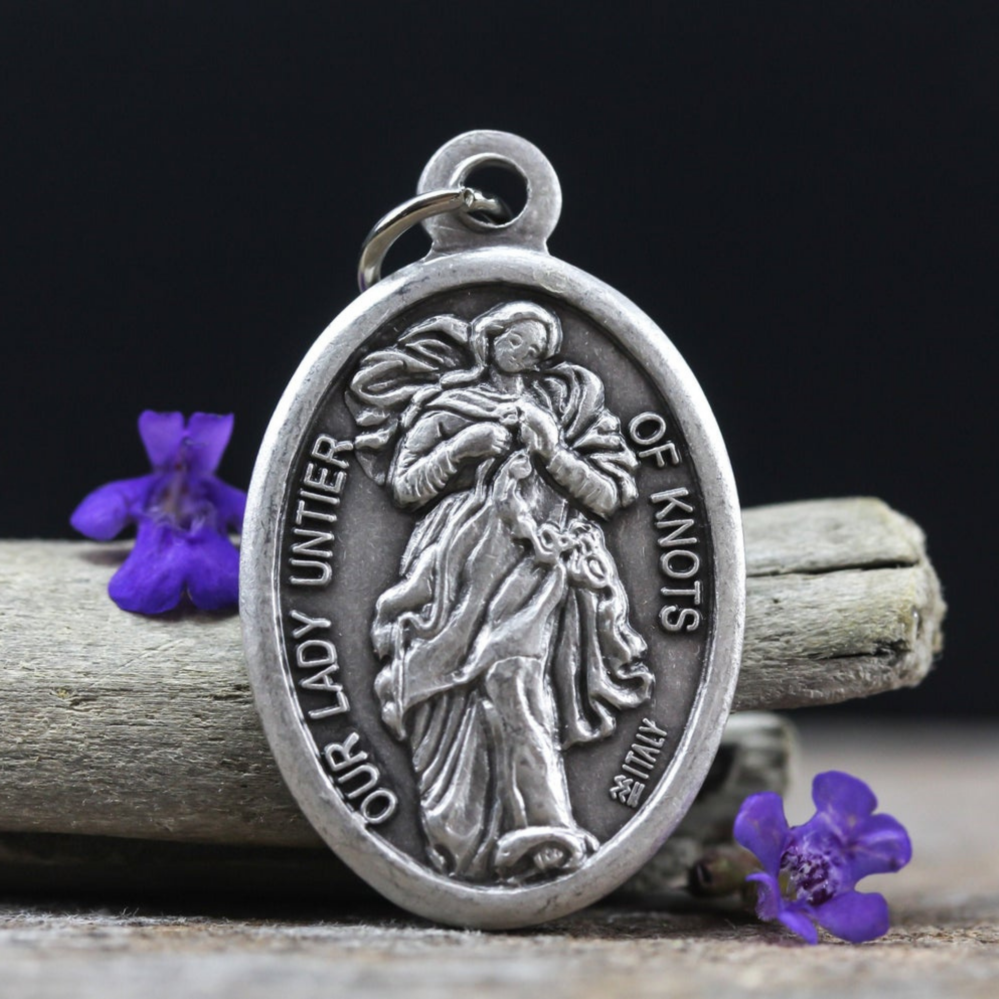 mary untier of knots medal