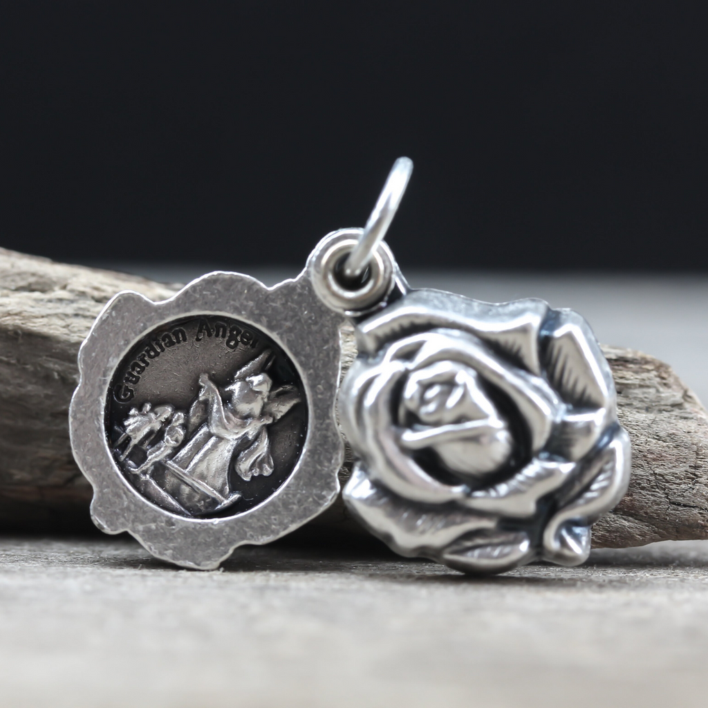 Saint Michael Locket Pendant | Religious Jewelry Supplies – Small Devotions
