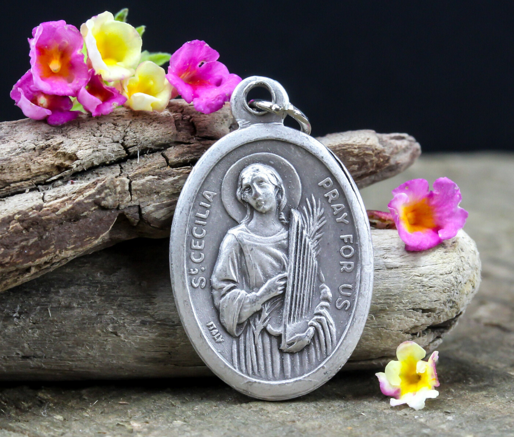 Saint Cecilia Medal Patron of Singers