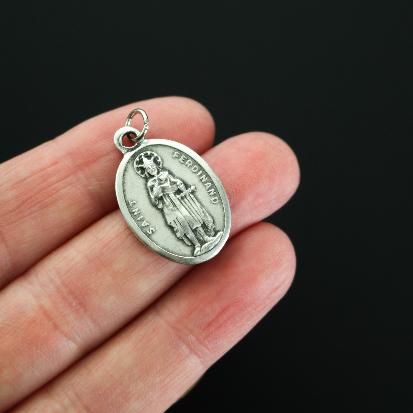 Saint Ferdinand of Castile (El Santo Fernando) medal. 