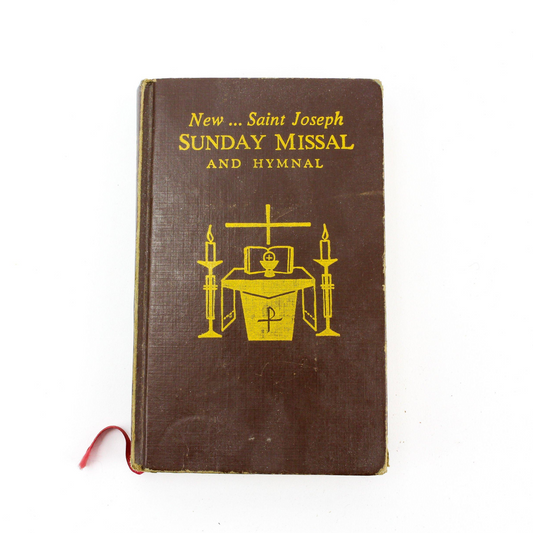 Saint Joseph Sunday Missal printed in 1968