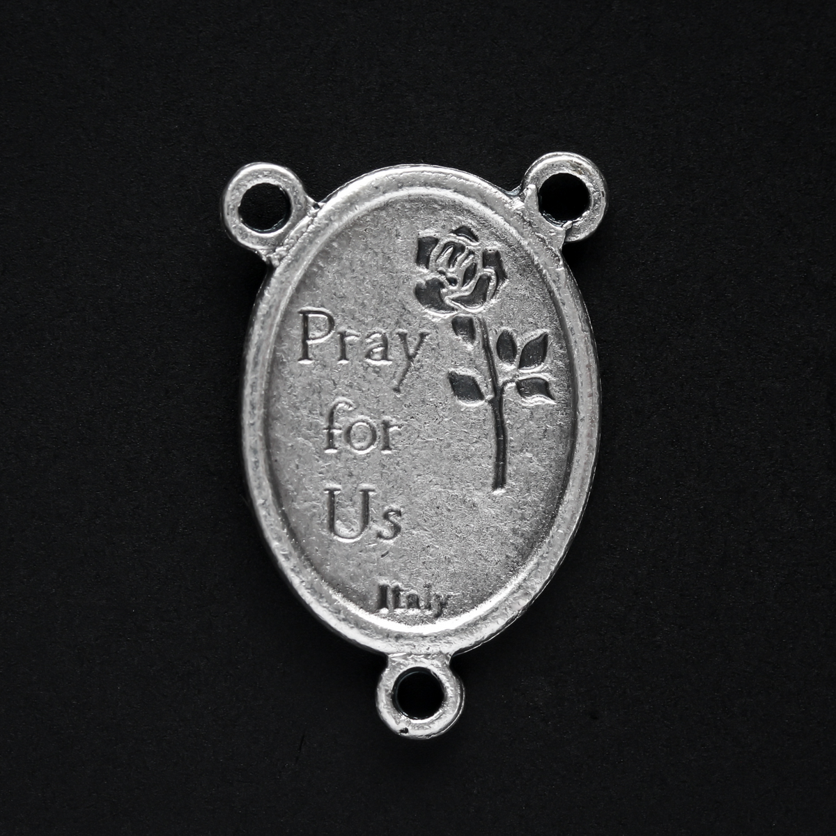 Saint Sebastian Pray For Us Rosary Centerpiece - Patron of Endurance