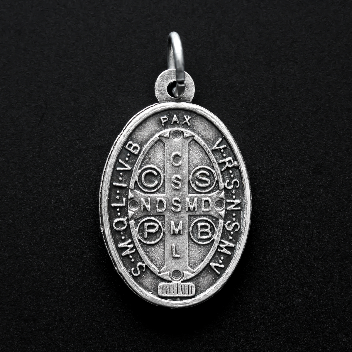 Saint Benedict Devil Chasing Medal - Patron Against Temptation and Witchcraft
