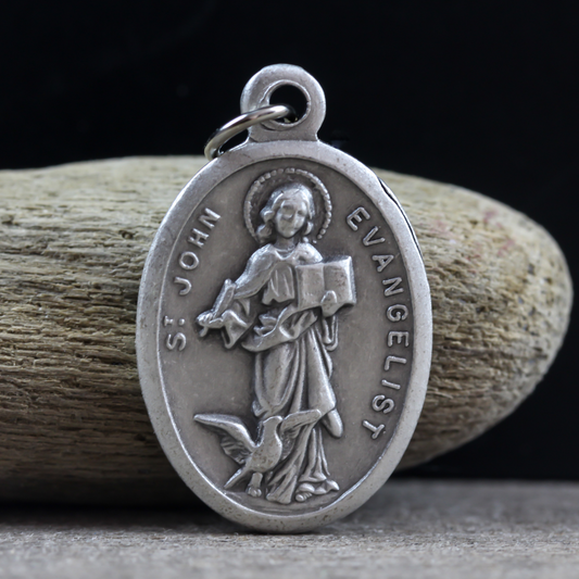 st john the apostle evangalist medal