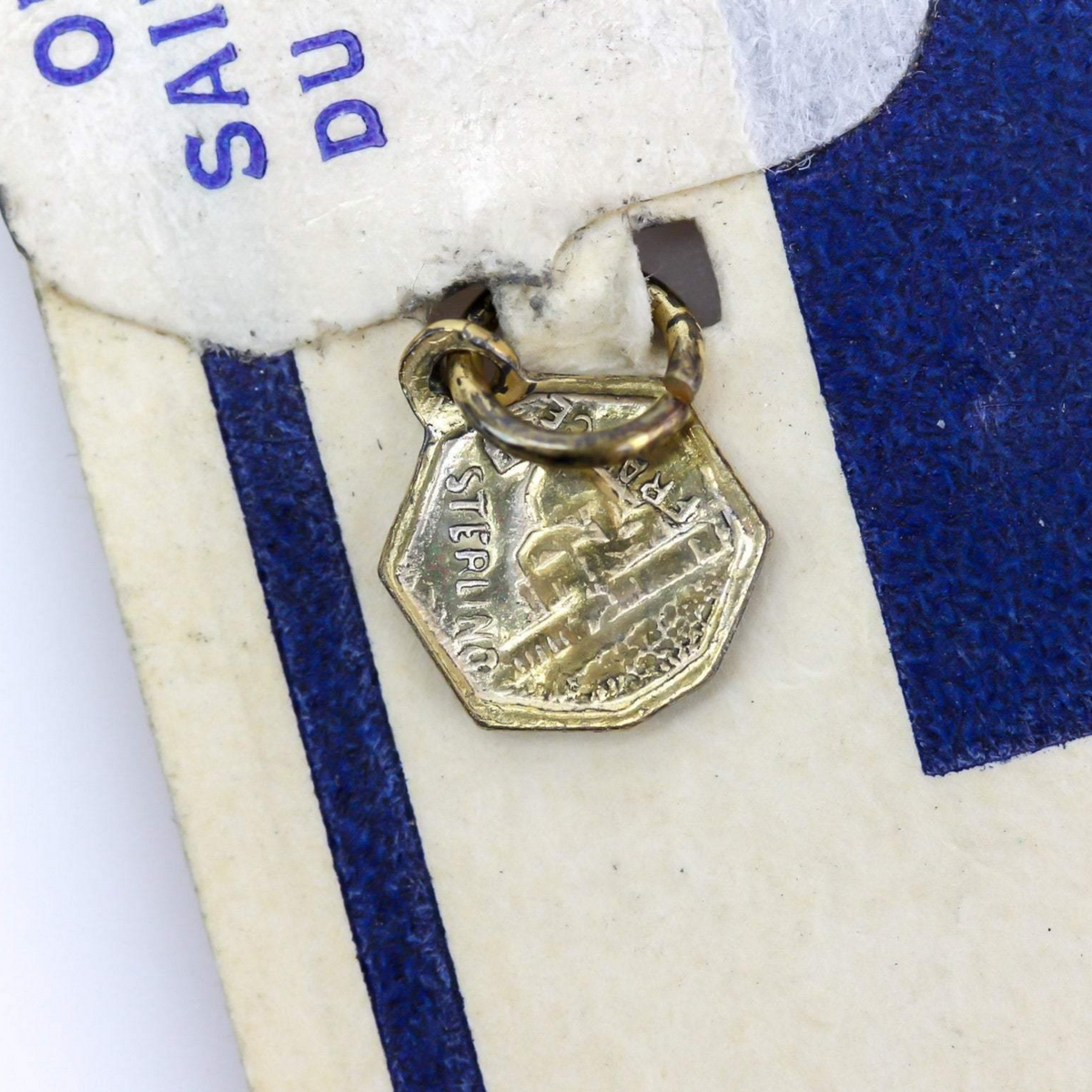 Vintage Sterling St. Joseph Medal - Souvenir from Saint Joseph's Oratory of Mount Royal in Montreal, Quebec