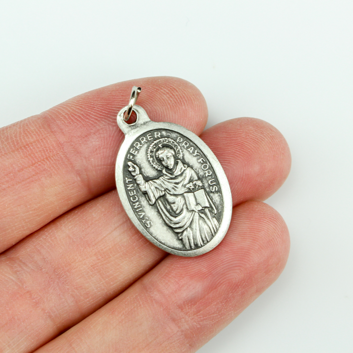 Saint Vincent Ferrer Medal - Patron of Builders and Construction Workers