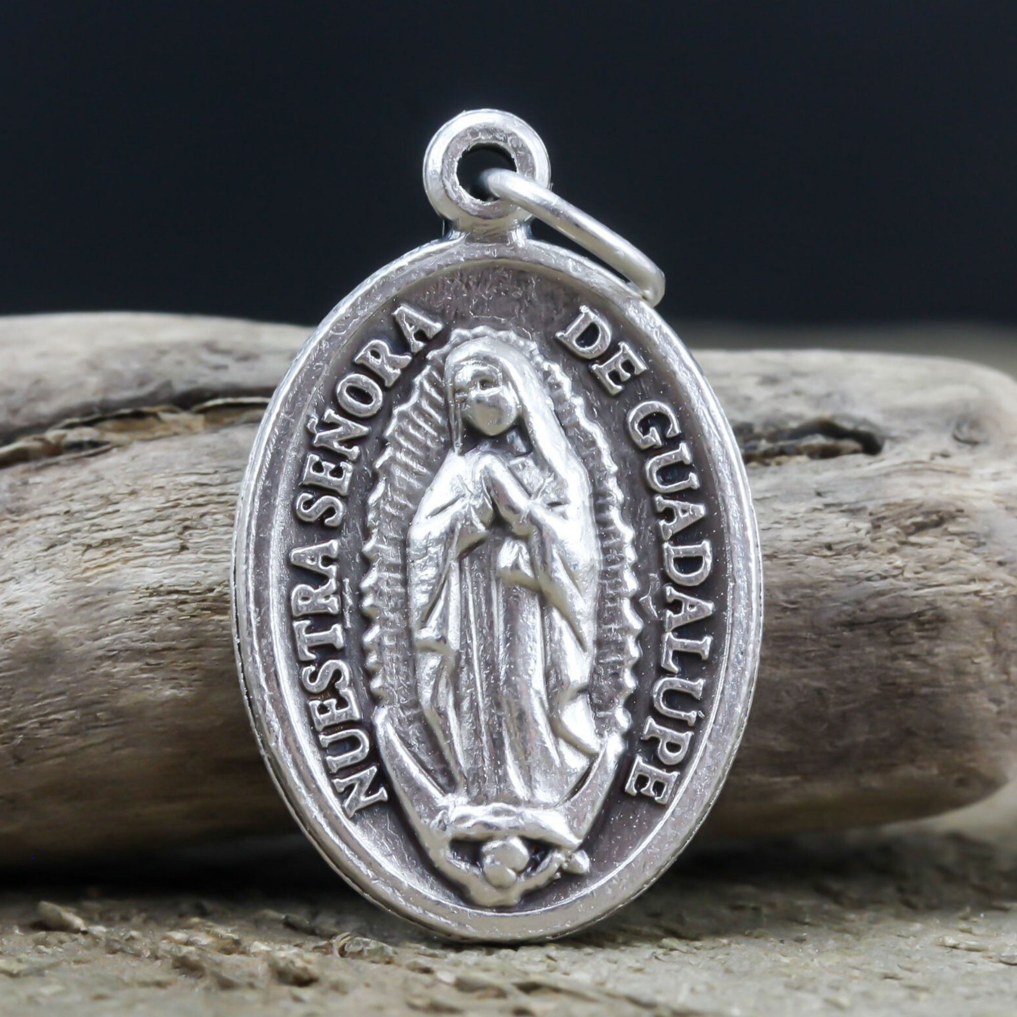 Our Lady of Guadalupe Infant of Atocha Spanish Medal