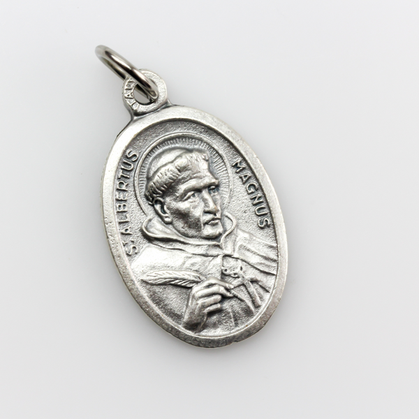 Saint Albert the Great Pray For Us Medal - Made in Italy