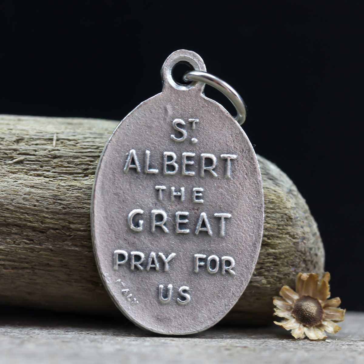 Saint Albert the Great Pray For Us Medal - Made in Italy