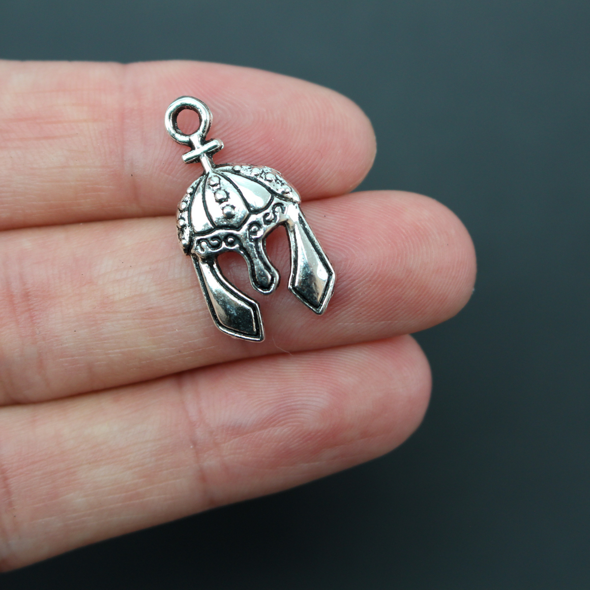Armor of God Charm Set of 6 pieces - Ephesians 6:11 Be Strong in the Lord Spiritual Battle - 1 set