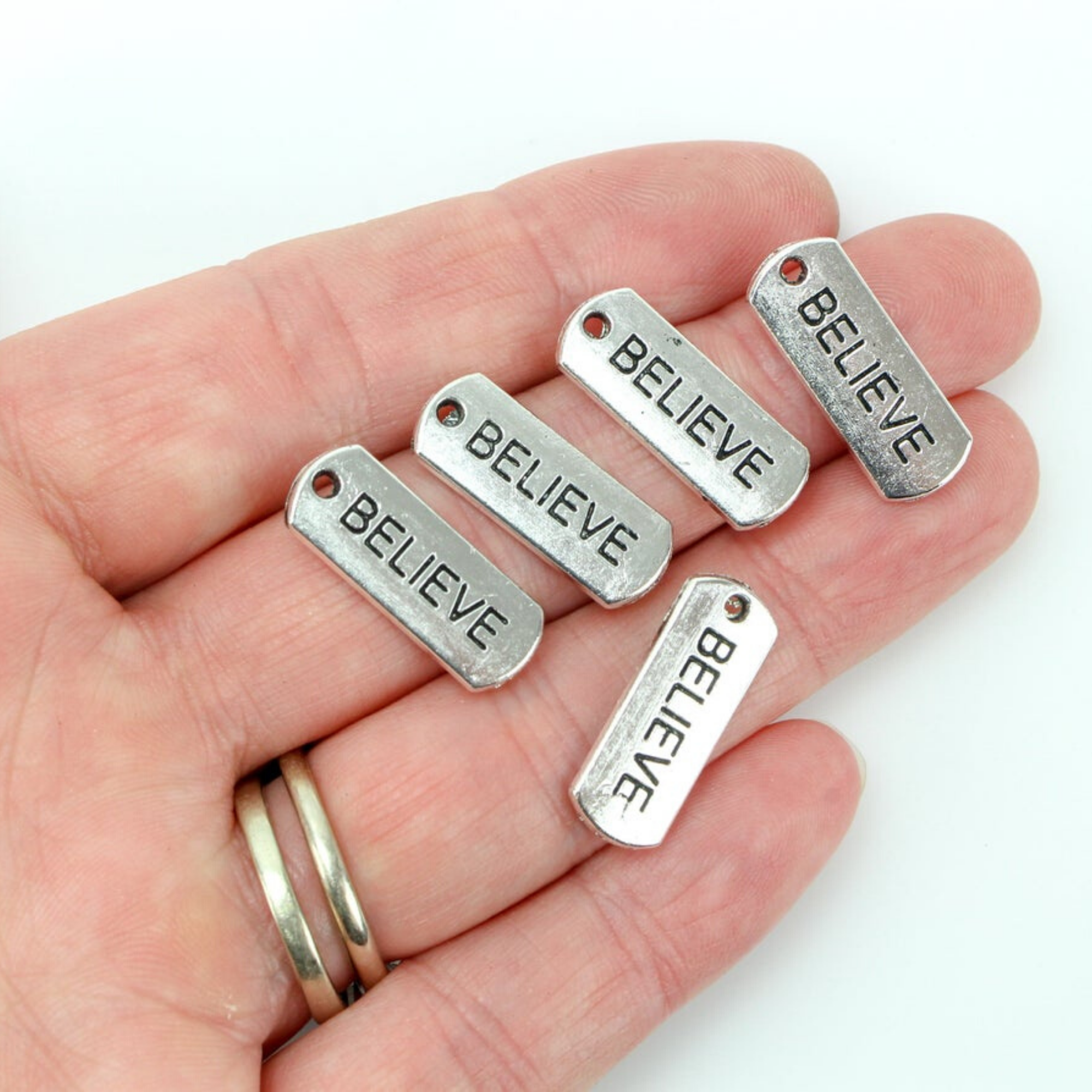 believe inspiration word quote charms