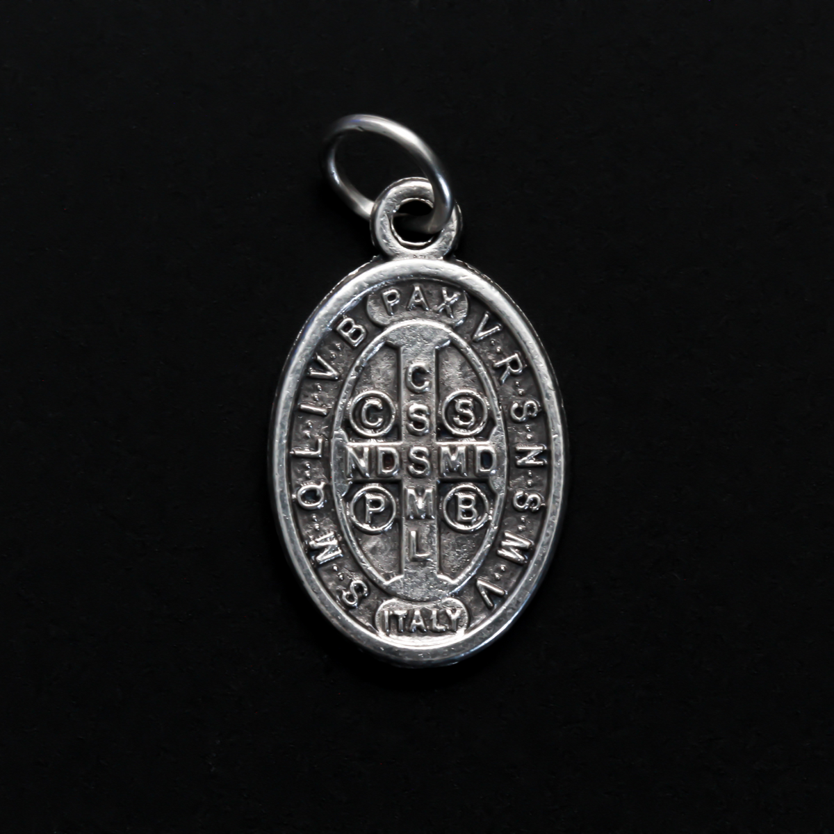 Saint Benedict Devil Chasing Medal - Patron Against Temptation and Witchcraft 7/8" long