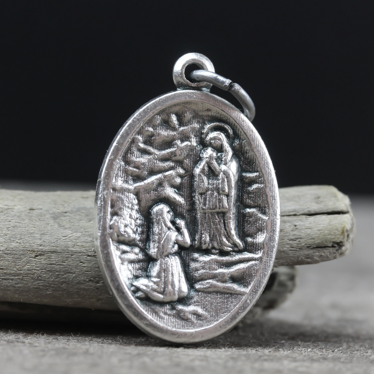 Saint Bernadette of Lourdes Medal - Patron of Sick People