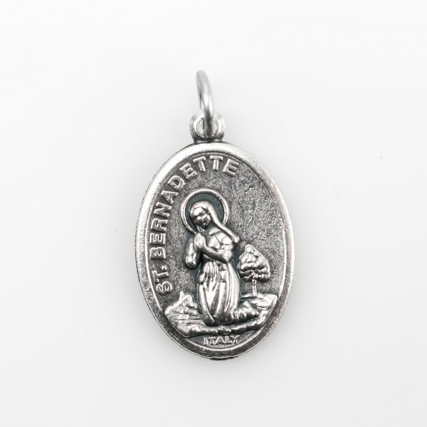 Saint Bernadette of Lourdes Medal - Patron of Sick People