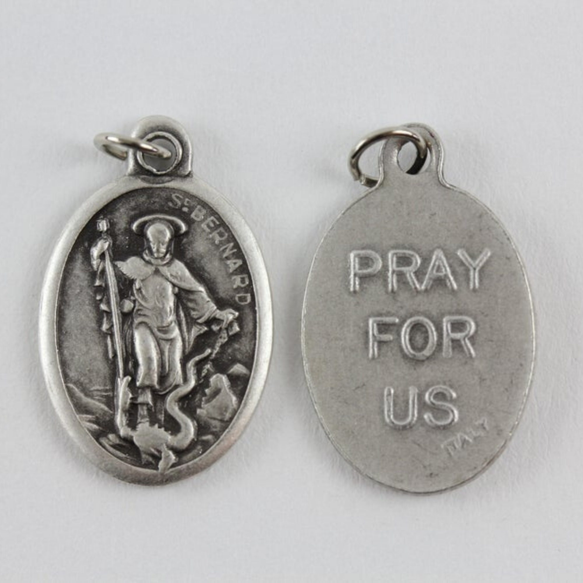 Saint Bernard of Montjoux Medal | Catholic Patron Saint Medals