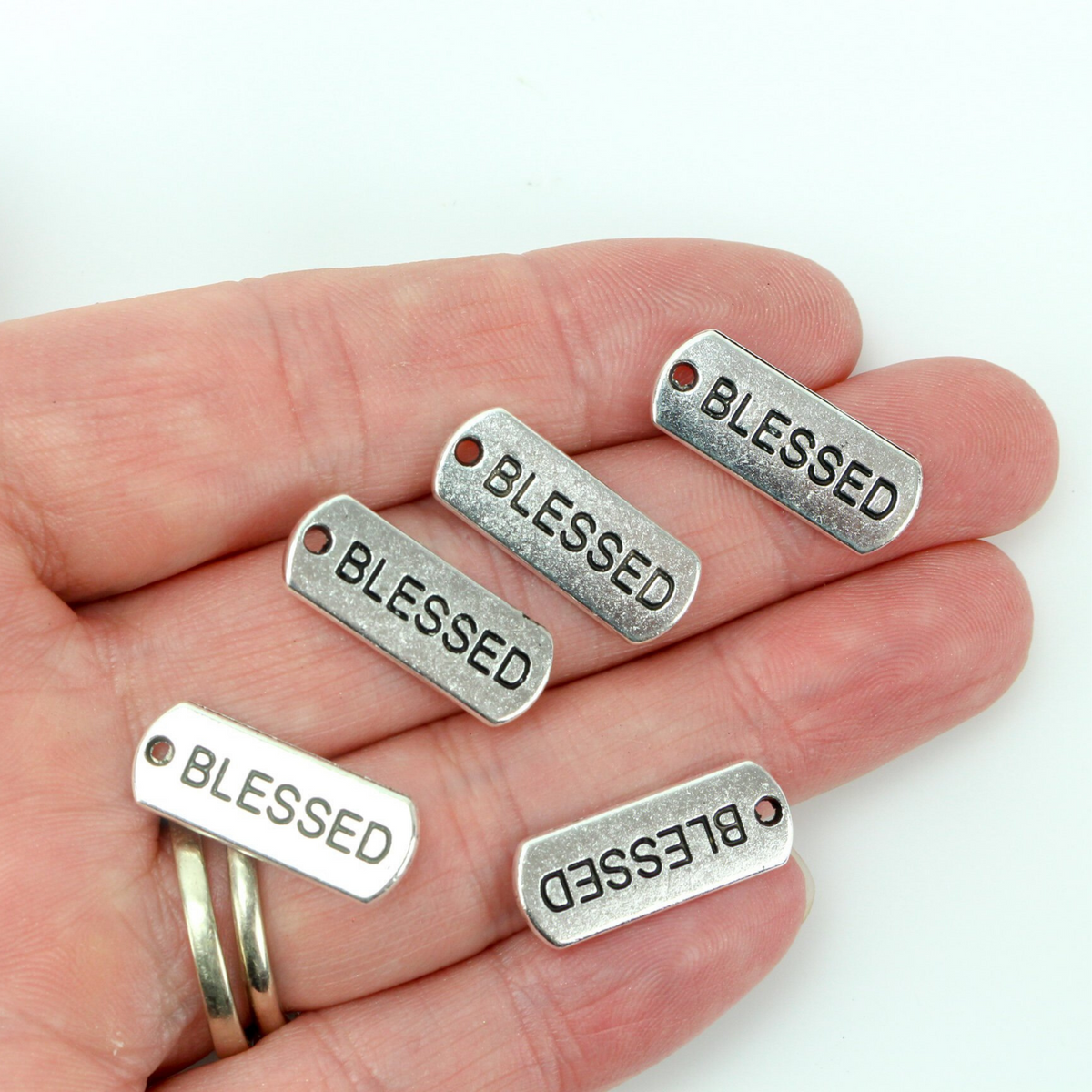 blessed inspirational word charms
