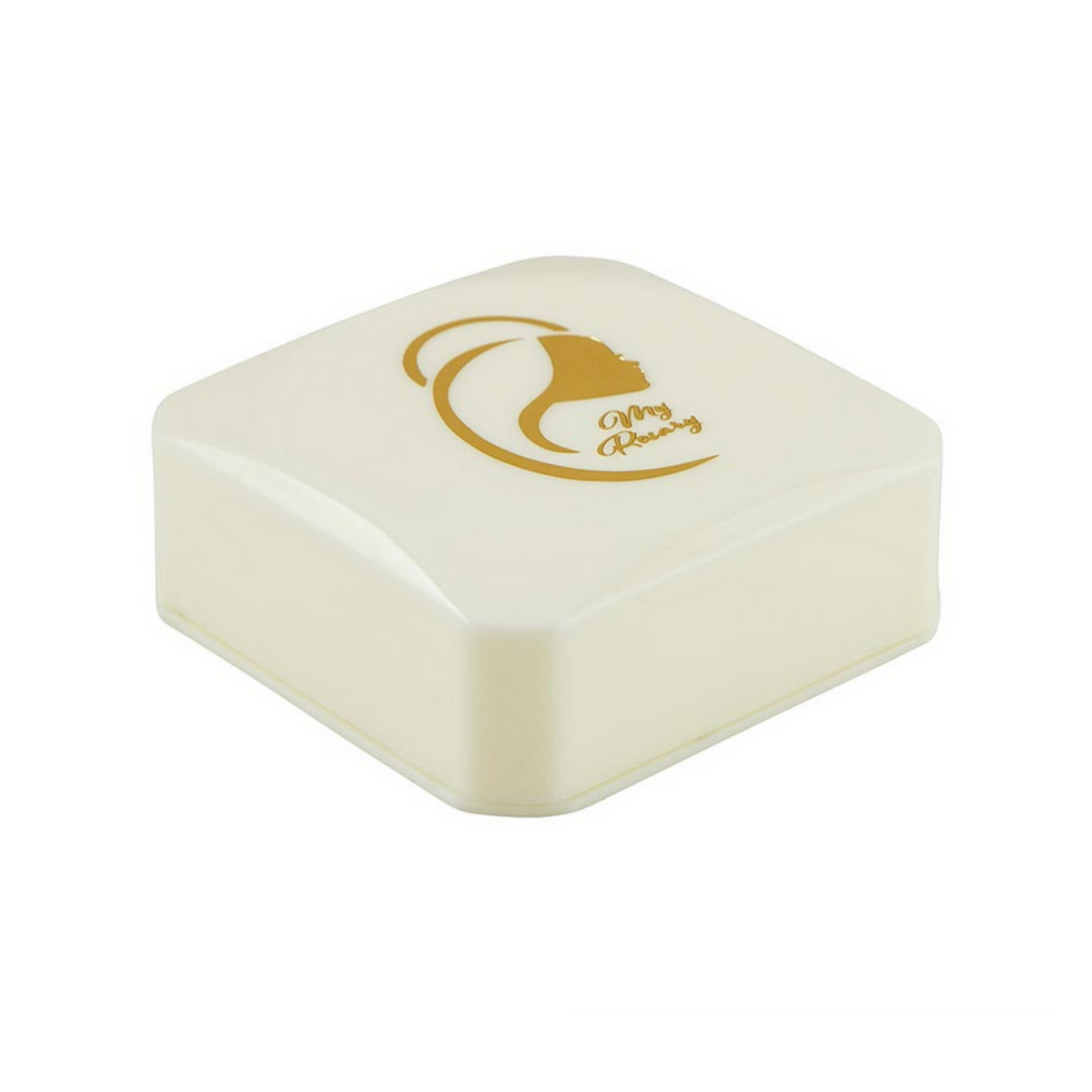Blessed Mother Rosary Box 2-1/2" Square