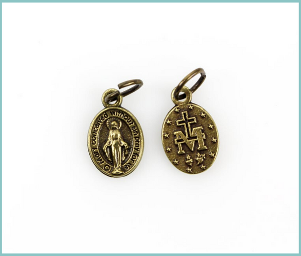 bronze Miraculous Mary Medal