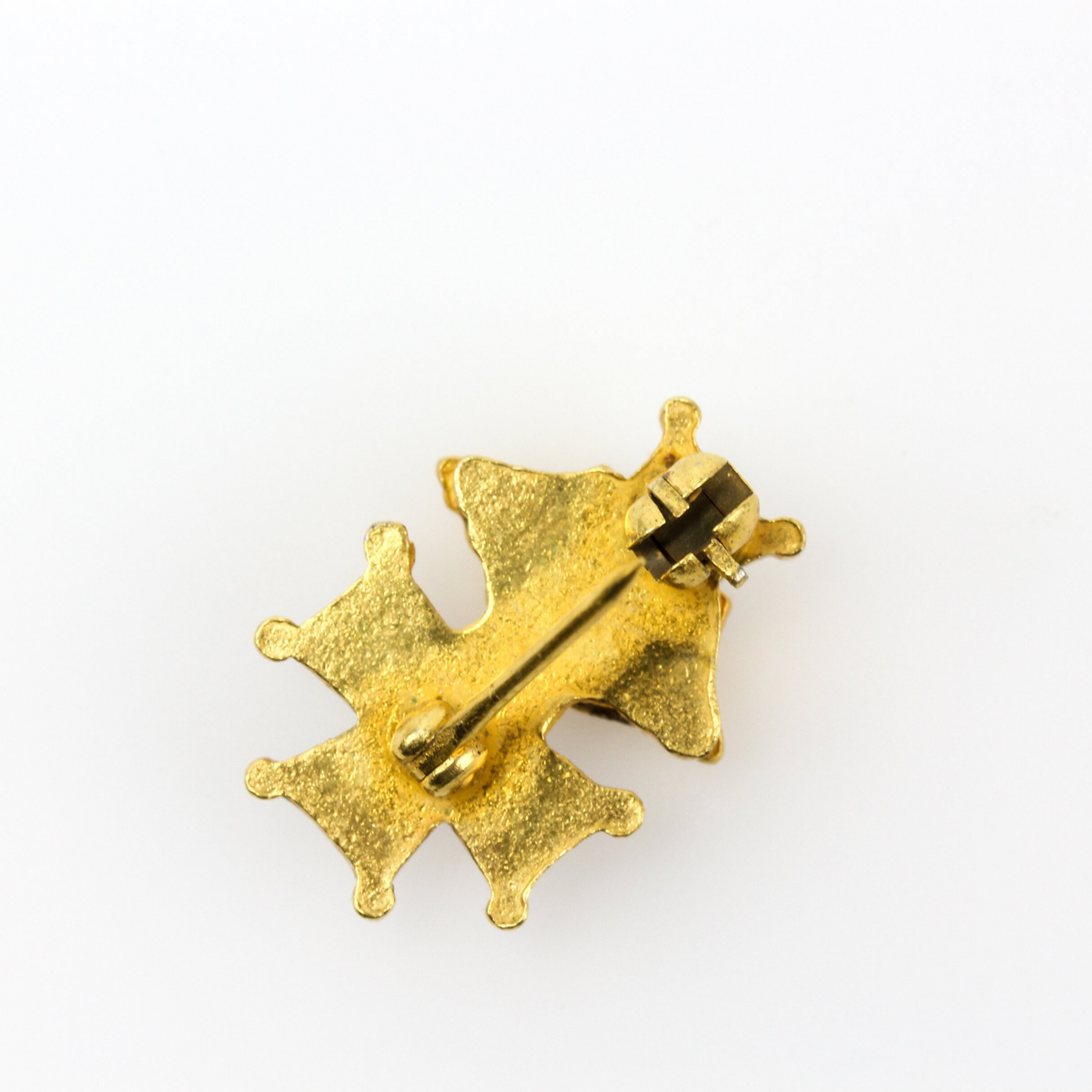 Vintage Catholic Daughters of the Americas Brass Lapel Pin