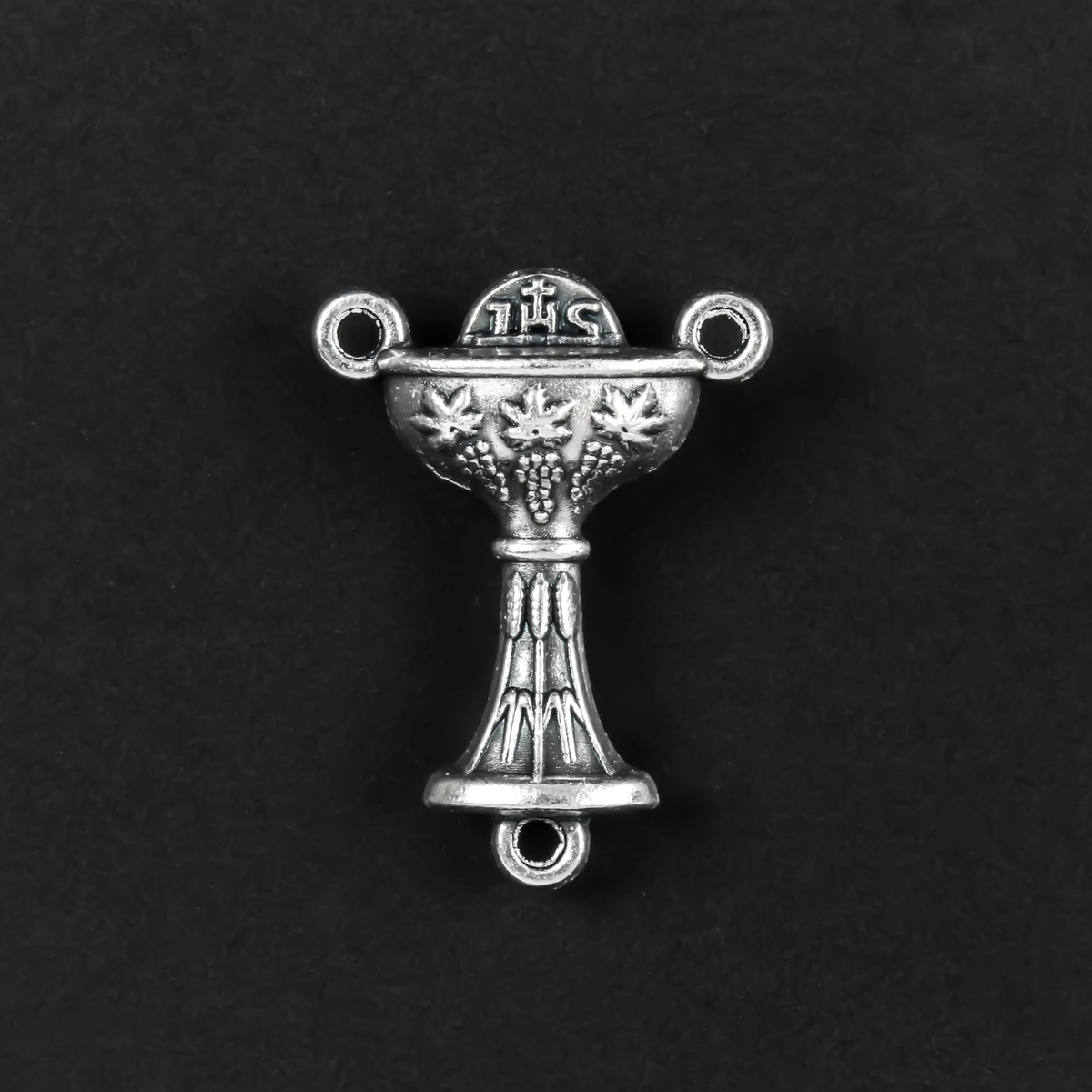 holy communion chalice shaped rosary centerpiece 7/8" long