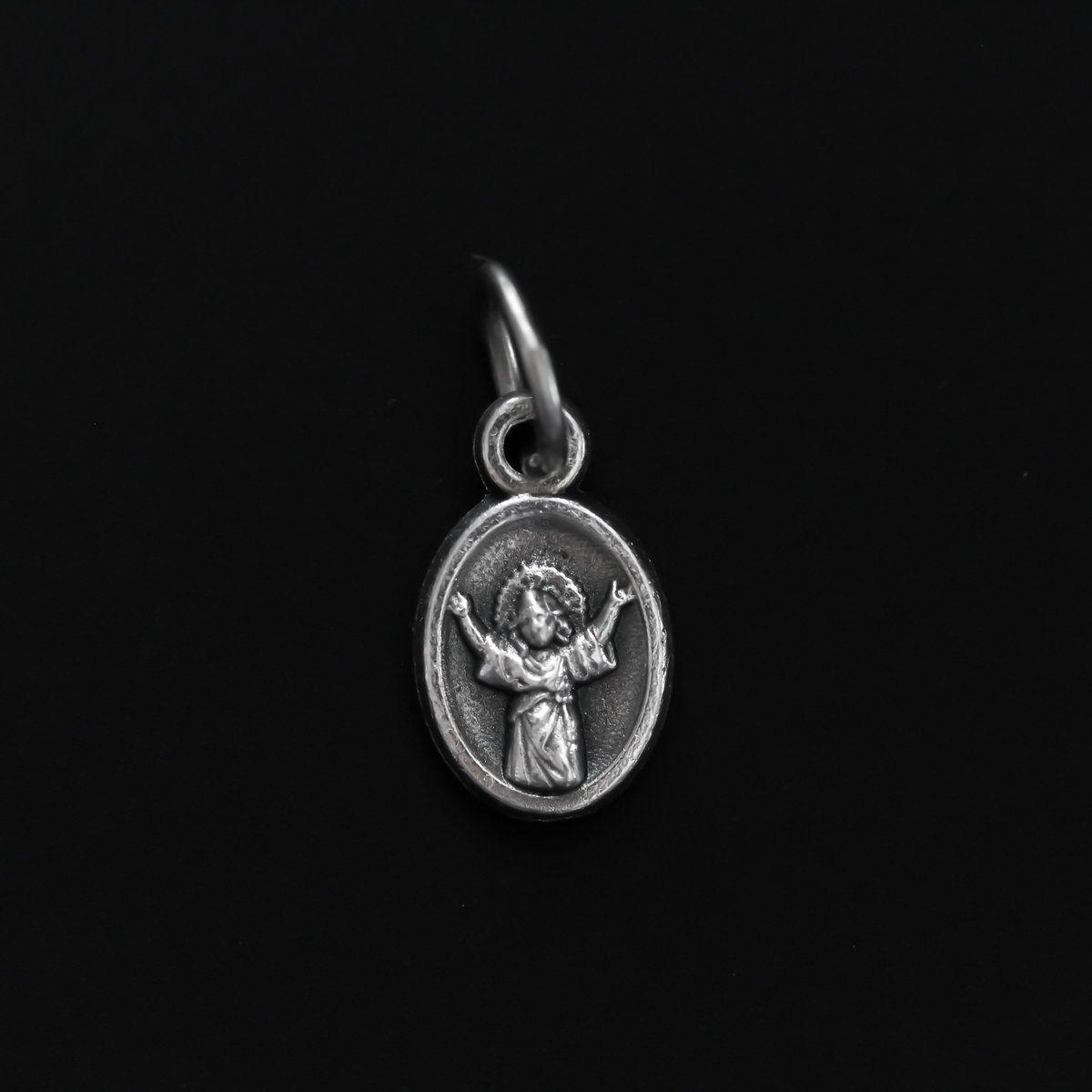 Divine Child mini Spanish medal 1/2" long