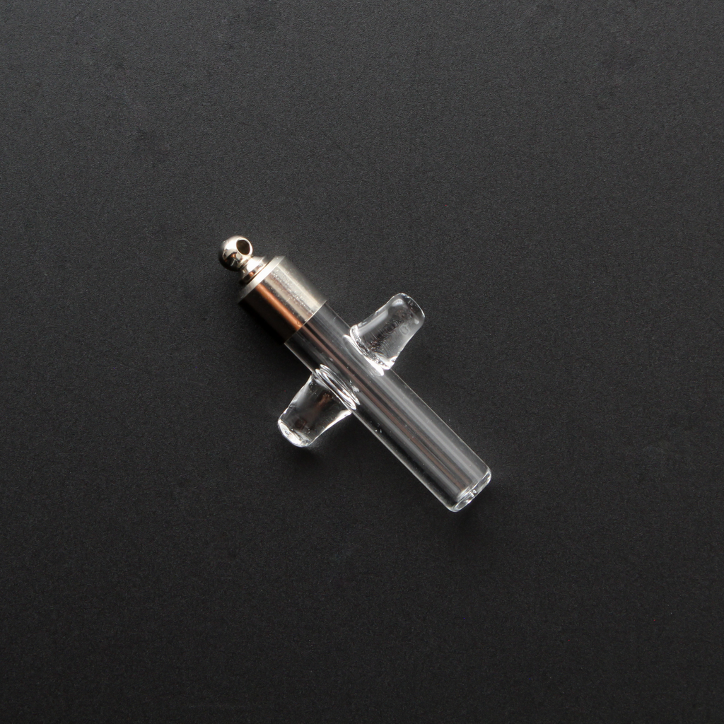 6MM Cognac Bottle Name On Rice Vial Jewelry tiny vials pendants Mini vials penda