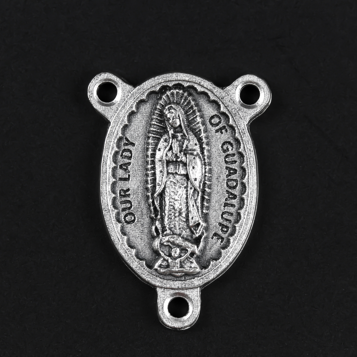 Our Lady of Guadalupr rosary centerpiece