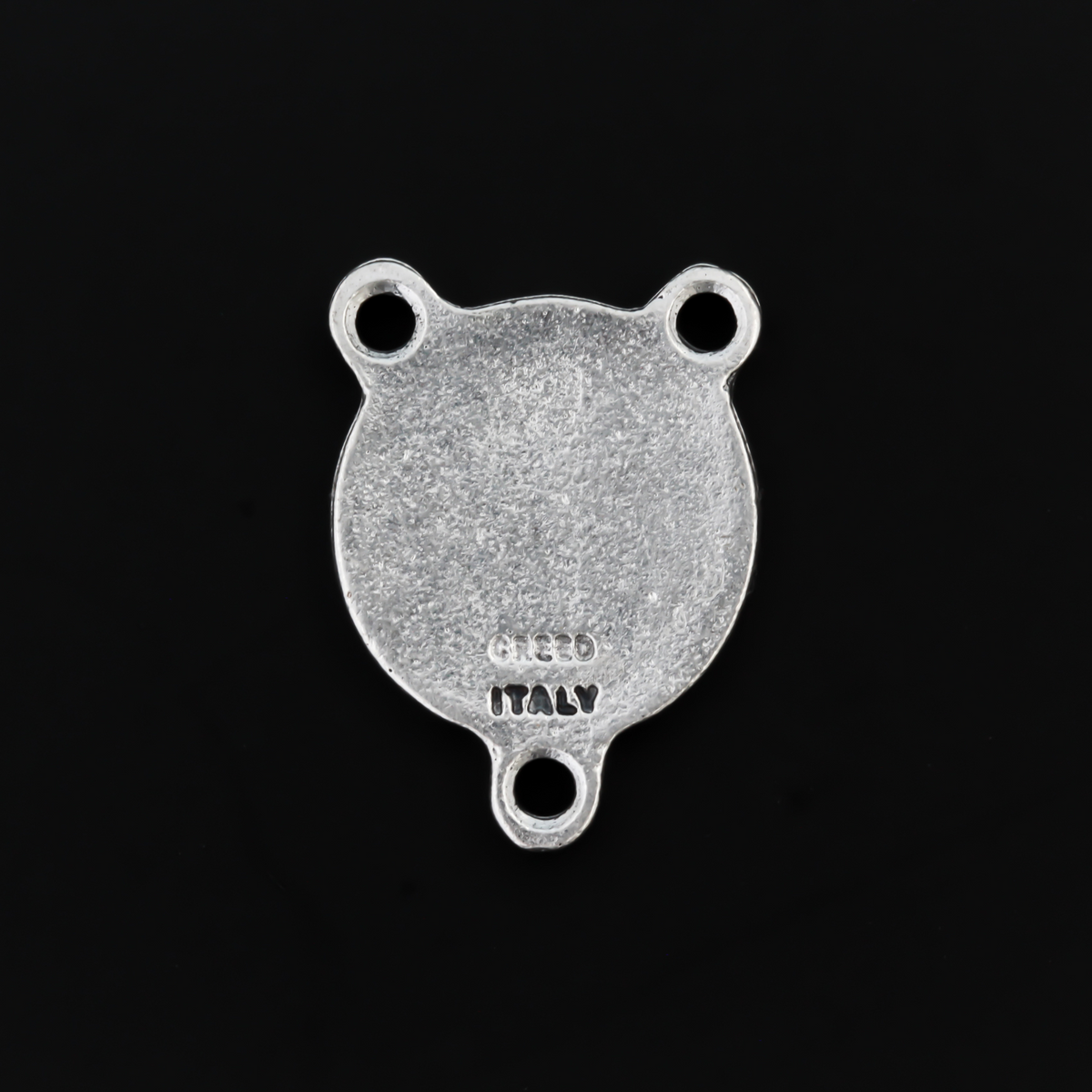 Small rosary centerpiece marked "My First Holy Communion" around a raised relief Holy Communion Chalice in the center.
