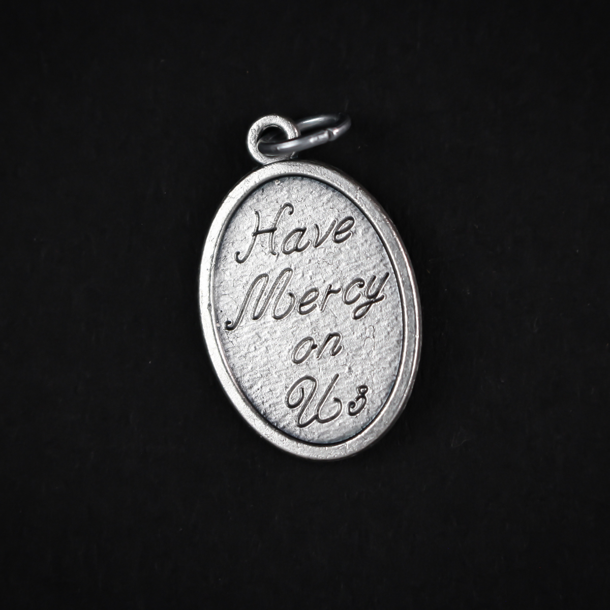 Holy Face of Jesus Medal - Have Mercy On Us - Veronica's Veil Holy Shroud of Turin