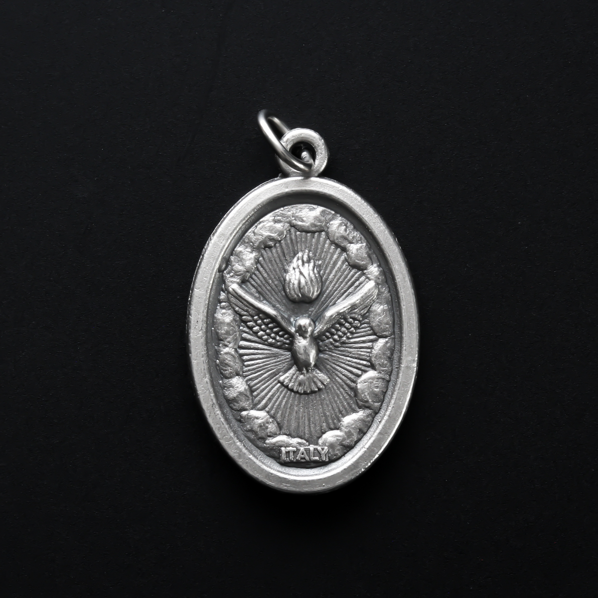 Holy Family with Holy Spirit Medal