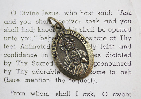 Sacred Heart of Jesus Bronze Medal