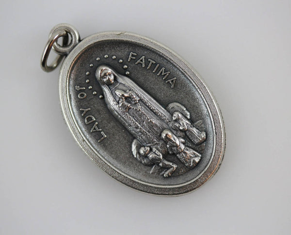 Our Lady of Fatima Medal - Pray For Us - Made in Italy