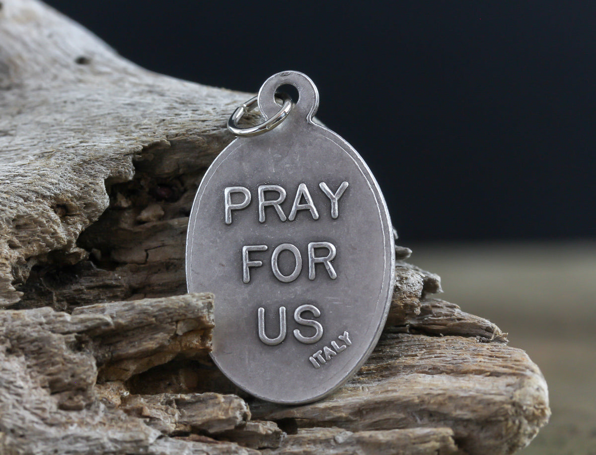 Saint Augustine of Hippo Medal Pray For Us