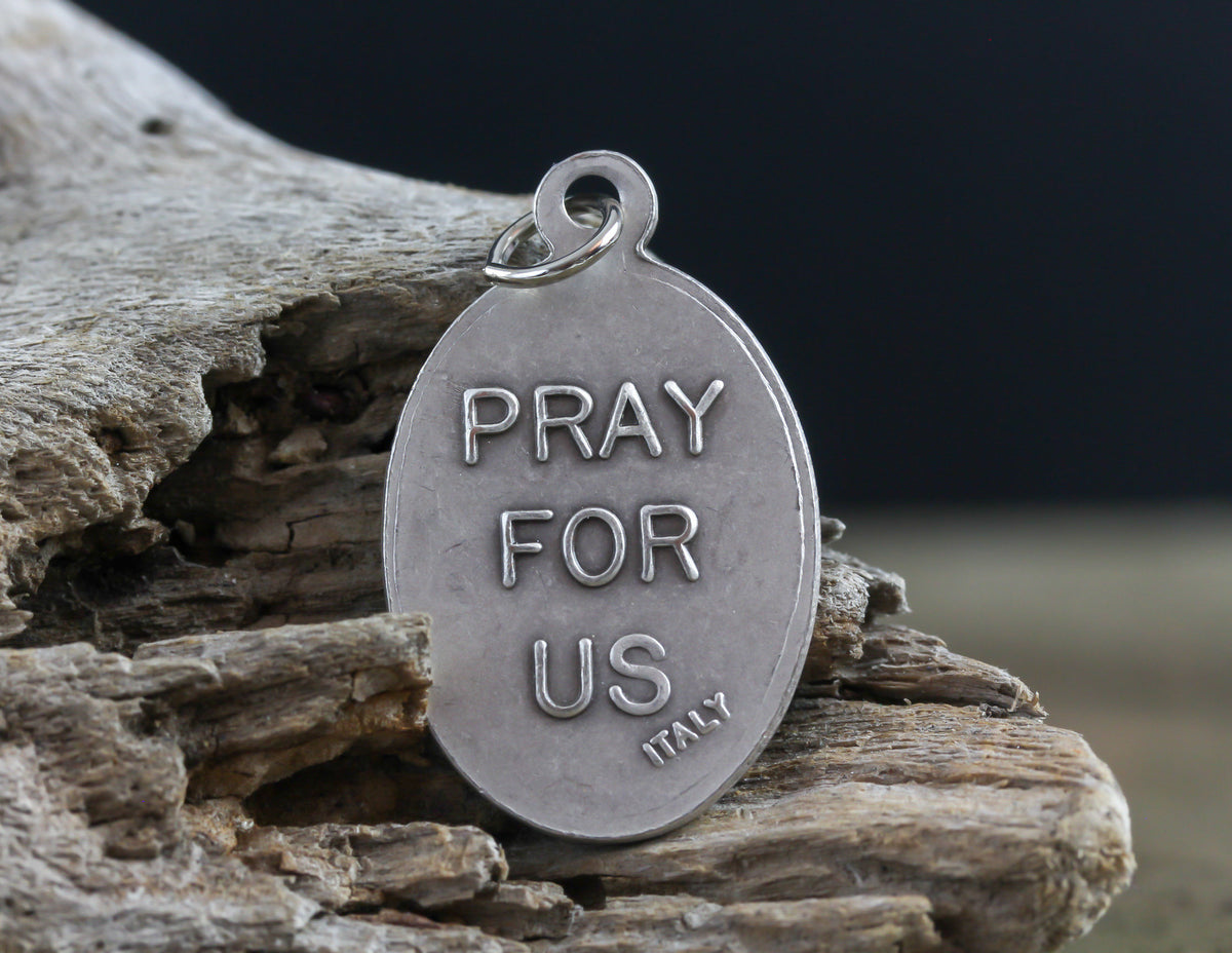 Saint Andrew Medal - Patron of Stroke Victims - Made in Italy