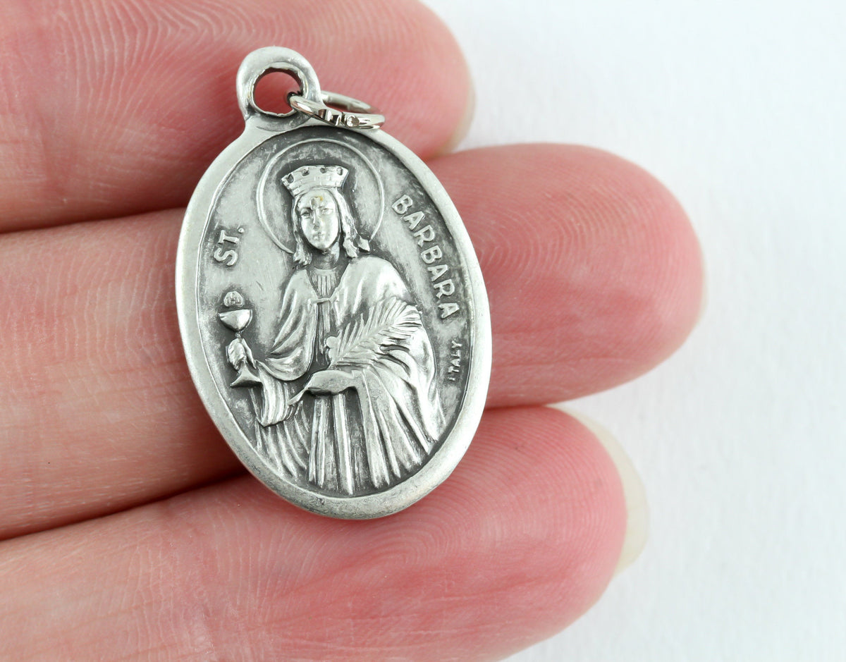 Saint Barbara Pray For Us Medal