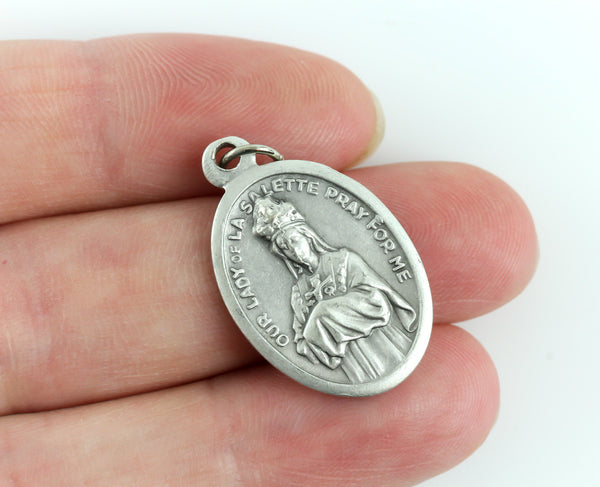 Our Lady of La Salette Medal - Virgin Mary 1846 Apparition