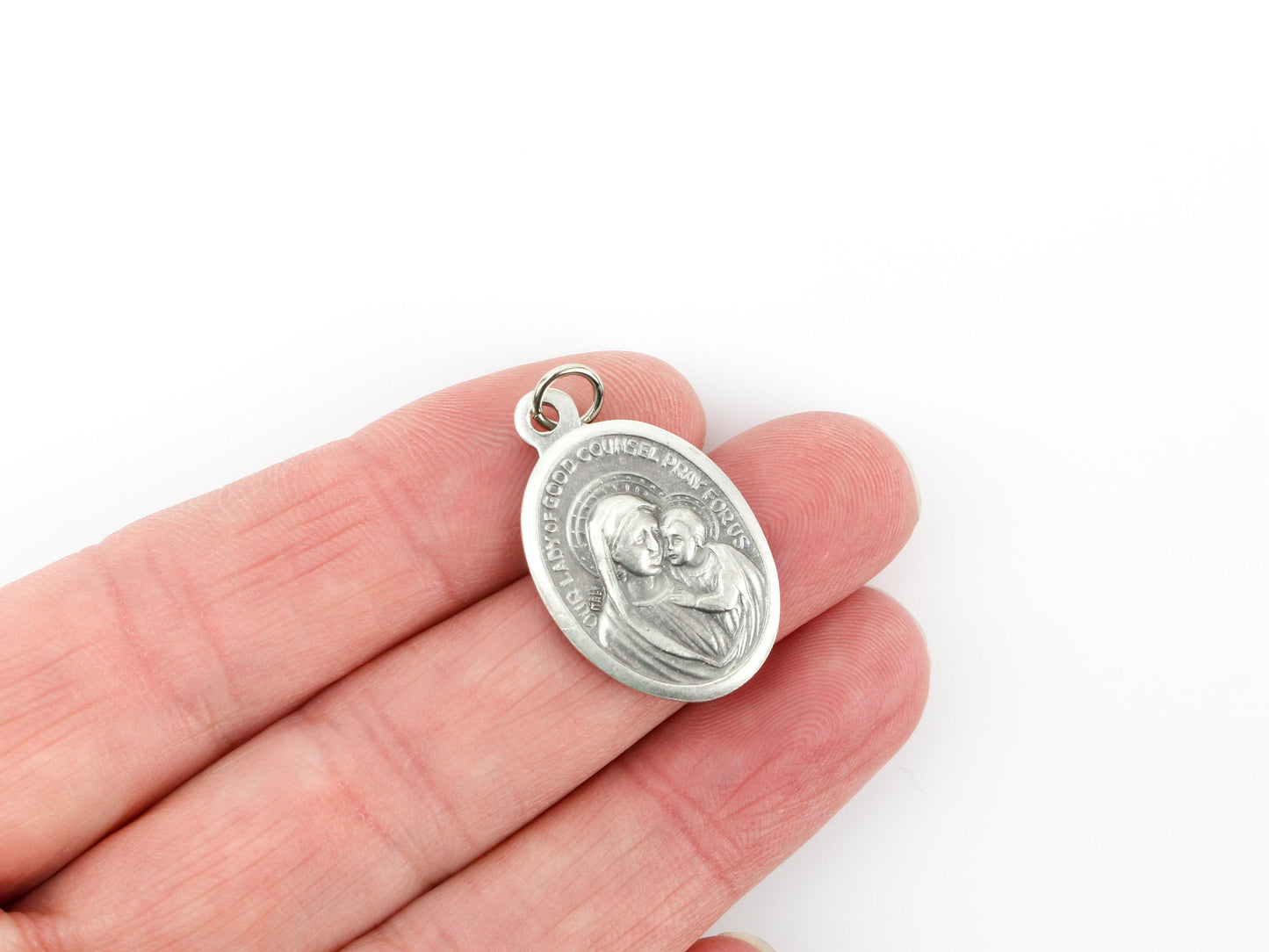 Our Lady of Good Counsel Pray For Us Medal
