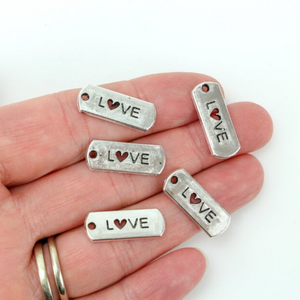 love inspirational word quote charm