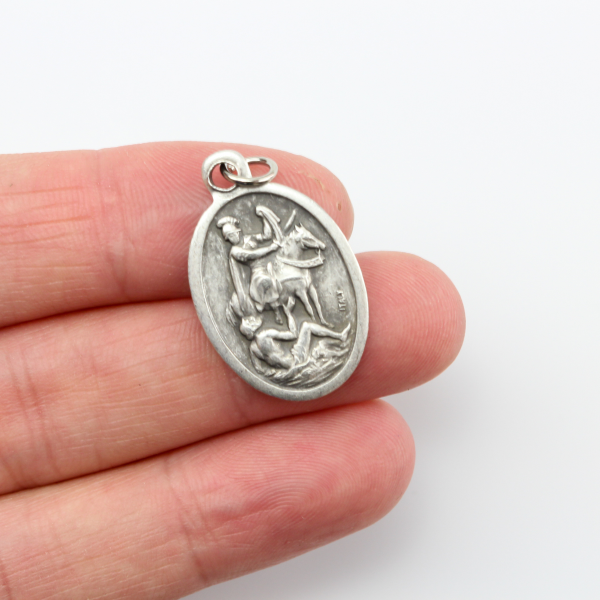 Saint Martin of Tours Medal - Patron of Beggars, Poor People, Alcoholics