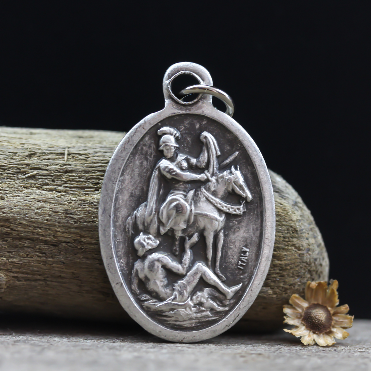 saint martin of tours medal made in italy