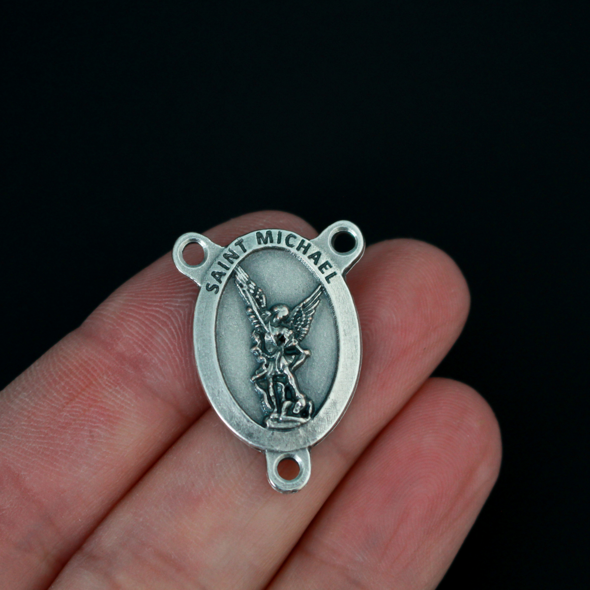 Saint Michael Rosary Centerpiece - The Great Defender and Protector