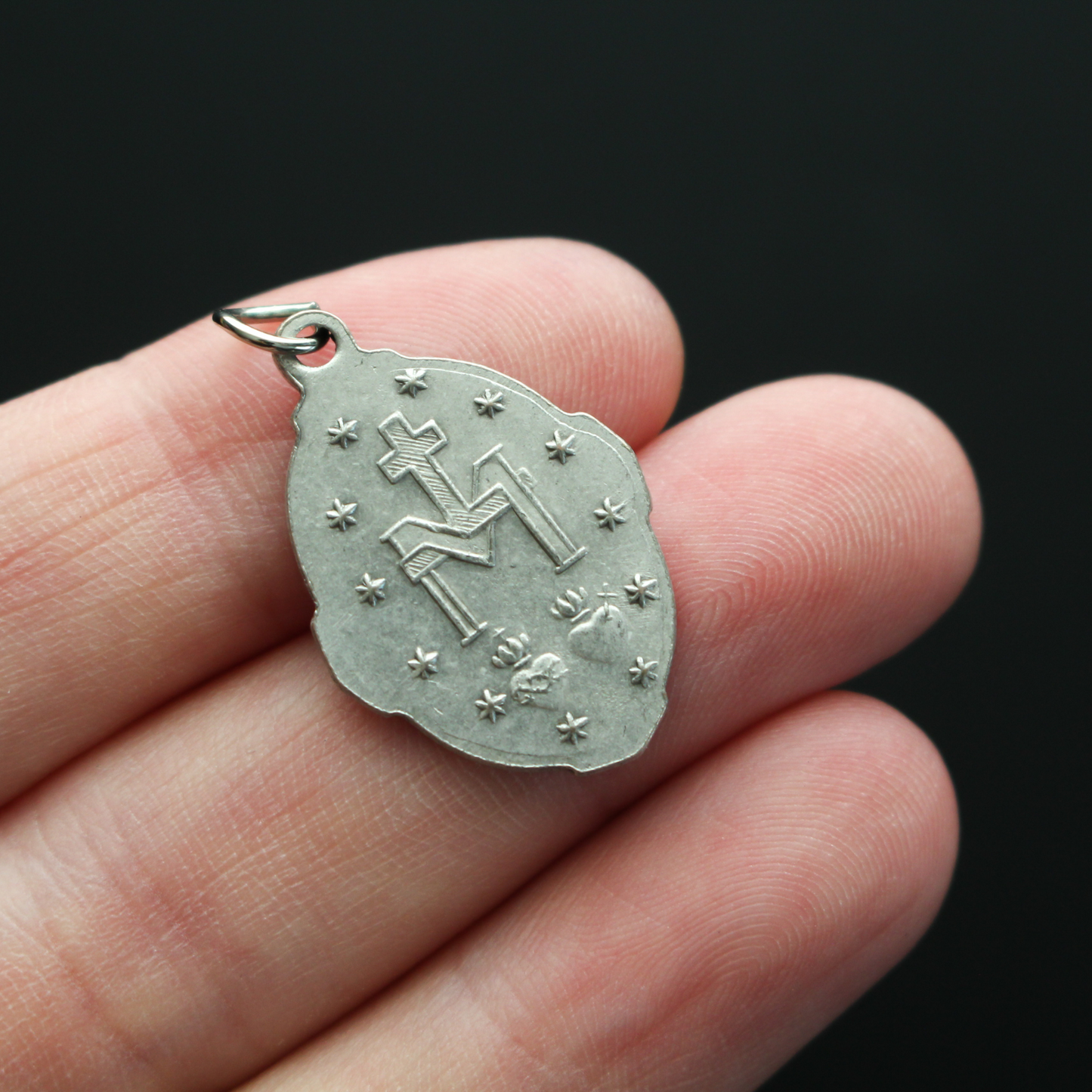 Miraculous Medal with deluxe ornate detail