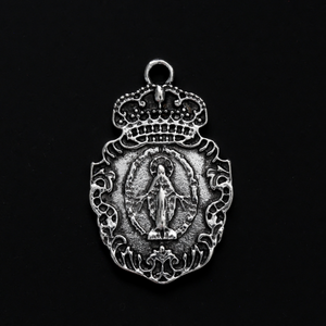 Our Lady of Grace Devotional Crown Pendant
