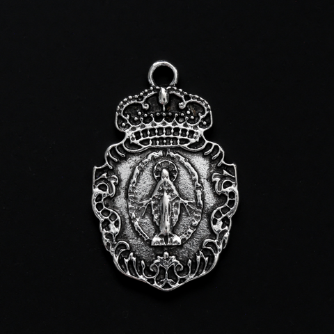 Our Lady of Grace Devotional Crown Pendant