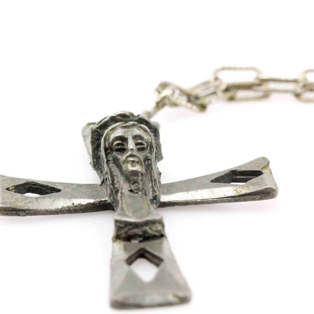 Vintage Crown of Thorns Passion of Christ Necklace Pendant